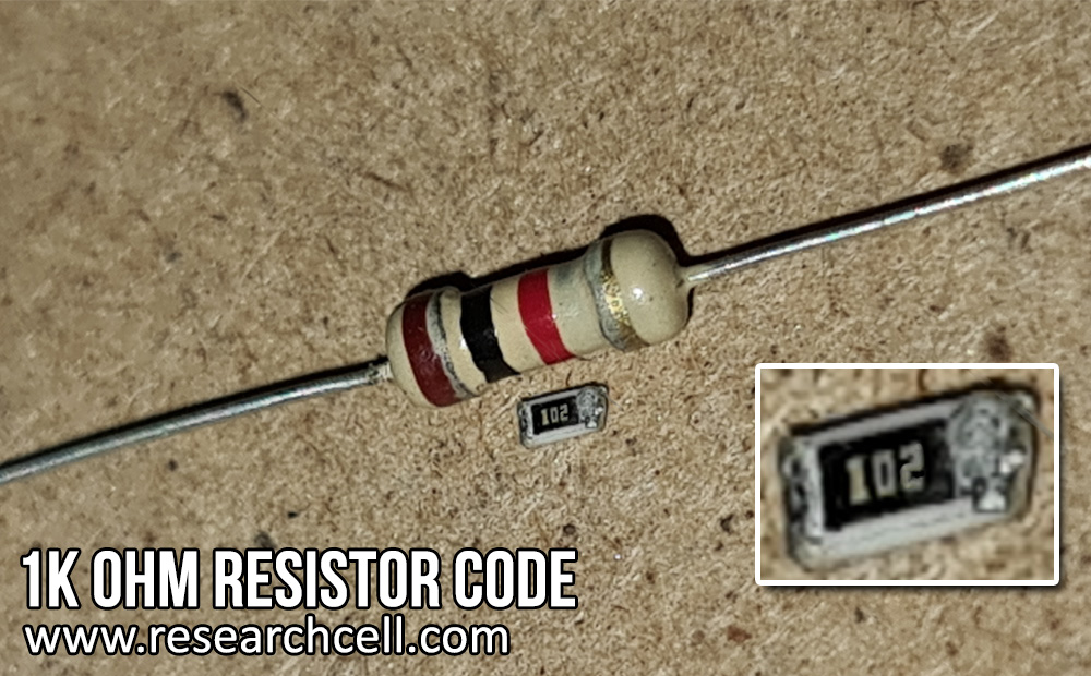 1K Ohm Resistor color code